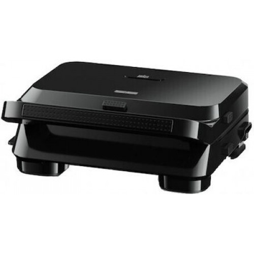 Braun Τοστιέρα SnackMaker 5 SM5001 με Αποσπώμενες Πλάκες 800W Black